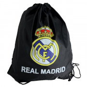 Сумка-рюкзак для сменной обуви Real Madrid №-164s черная  арт№-164s